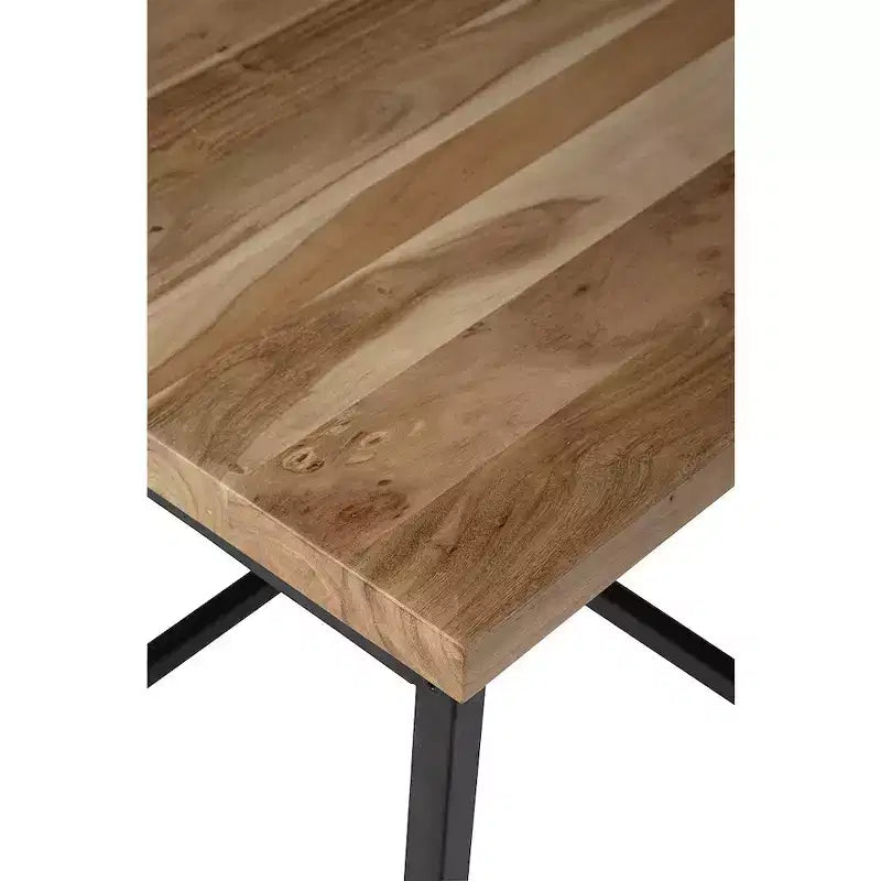Ames Solid Wood Modern End Table