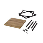 Ames Solid Wood Modern End Table