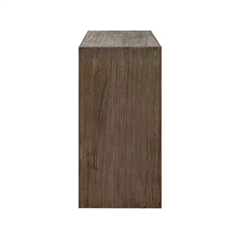 Modern Paulownia Wood Veneer Entryway Console Table, 59" Wide