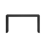 Modern Paulownia Wood Veneer Entryway Console Table, 59" Wide