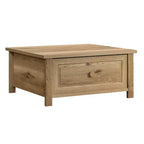 Farmhouse Lift-Top Coffee Table with Hidden Storage & Drawer