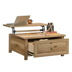 Farmhouse Lift-Top Coffee Table with Hidden Storage & Drawer