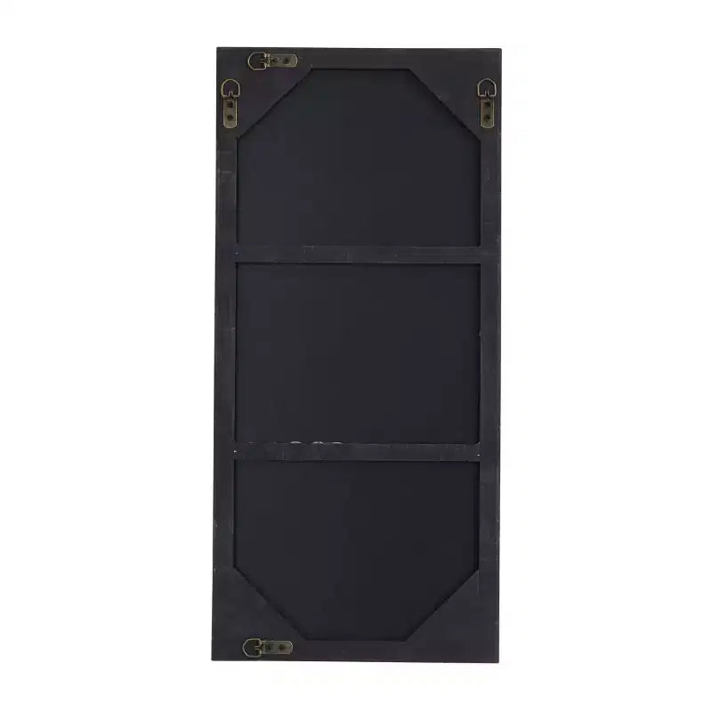 Rectangle Wall Mirror with Thin Wood Frame, 30"x14"
